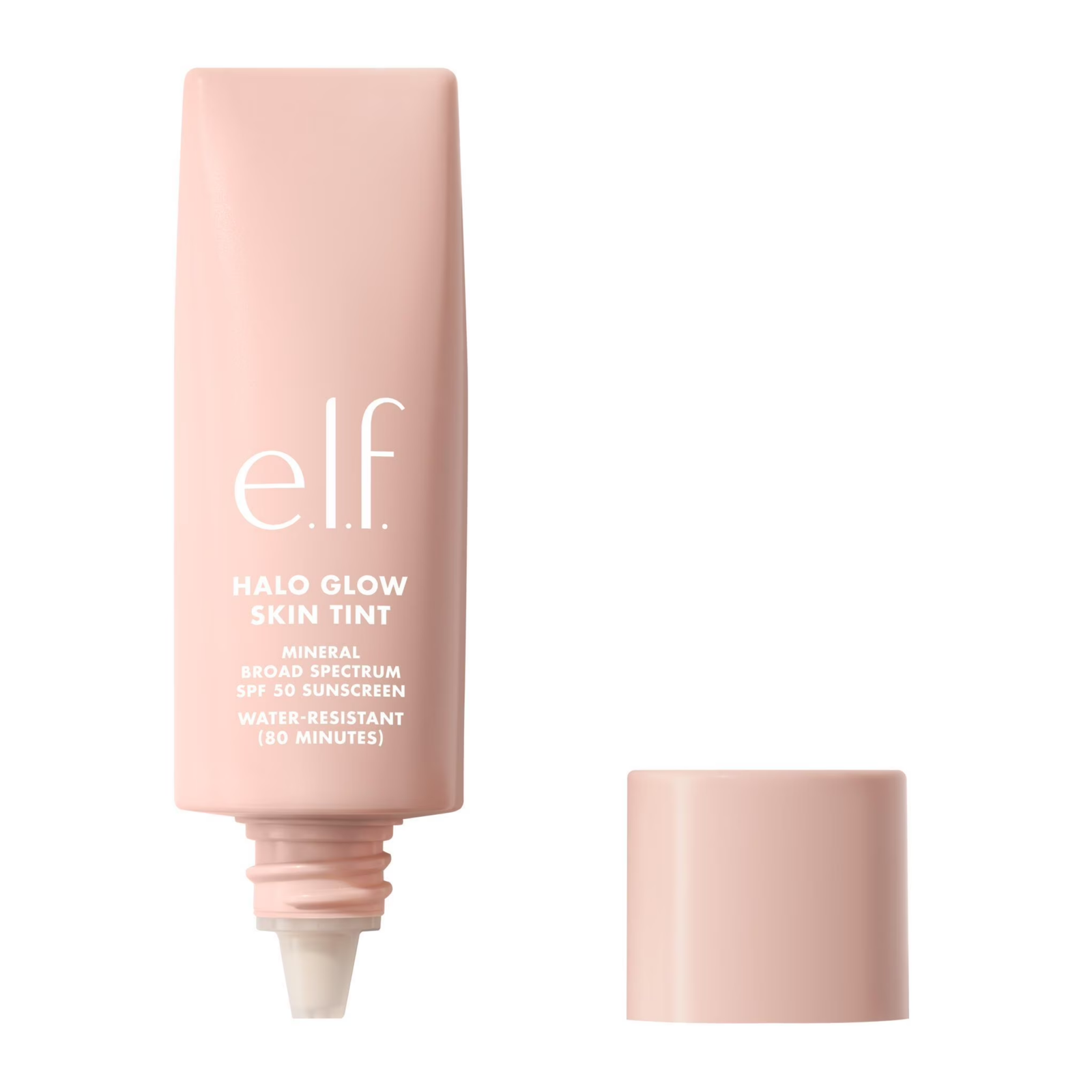 e.l.f. Cosmetics Halo Glow Skin Tint SPF 50 – Sérum con Color y Protector Solar (Tono 13 Deep Natural)